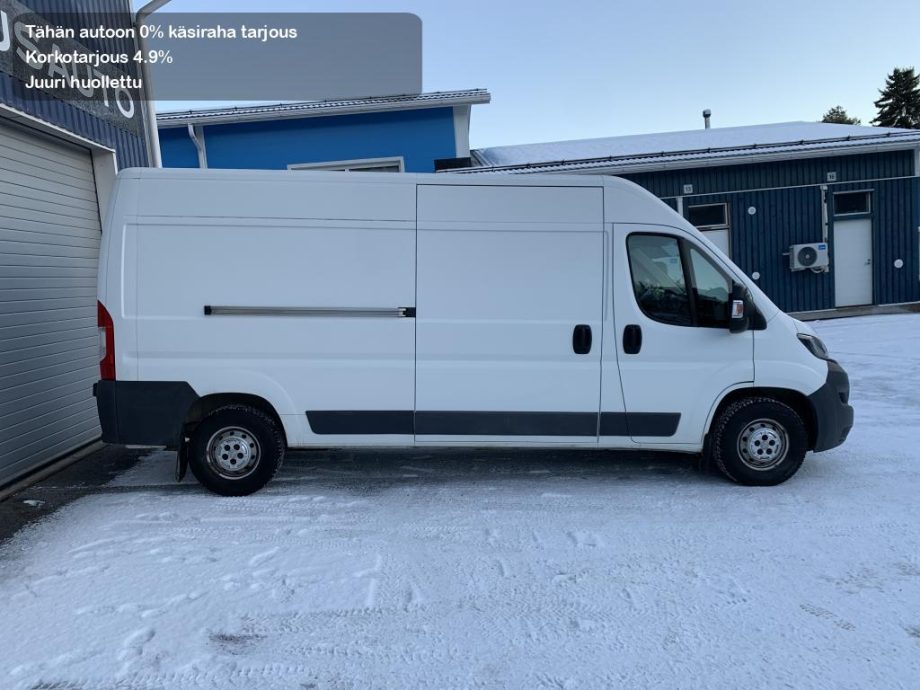 Peugeot Boxer - 2.0 163hv Pitkä ja Korkea Sis. ALV 3-hlö Paku Manuaali - Image 4