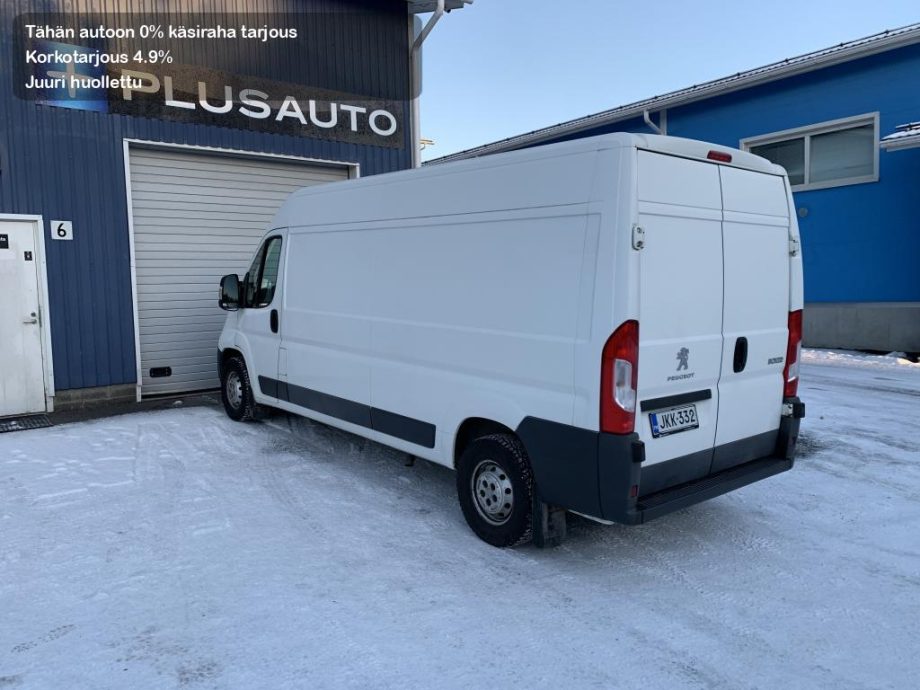 Peugeot Boxer - 2.0 163hv Pitkä ja Korkea Sis. ALV 3-hlö Paku Manuaali - Image 5