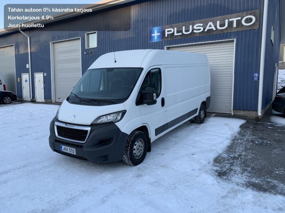 Peugeot Boxer - 2.0 163hv Pitkä ja Korkea Sis. ALV 3-hlö Paku Manuaali - Image 7