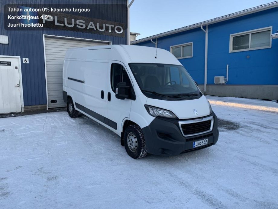 Peugeot Boxer - 2.0 163hv Pitkä ja Korkea Sis. ALV 3-hlö Paku Manuaali - Image 2