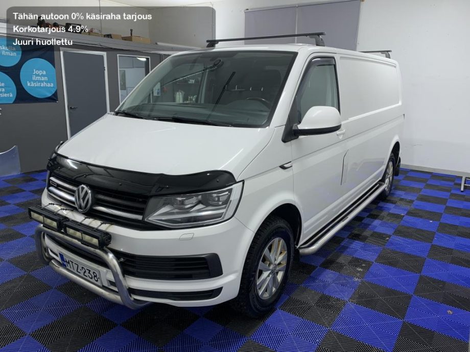 Volkswagen Transporter - 2.0TDI 150hv Neliveto Sis. ALV Pitkä ja Matala Automaatti - Image 6