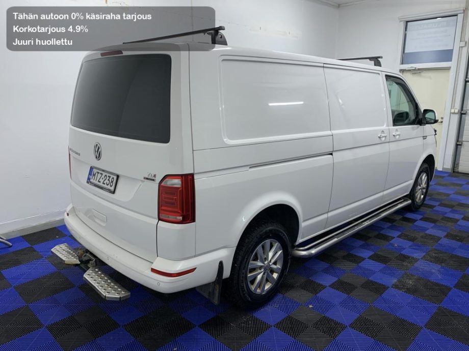 Volkswagen Transporter - 2.0TDI 150hv Neliveto Sis. ALV Pitkä ja Matala Automaatti - Image 4