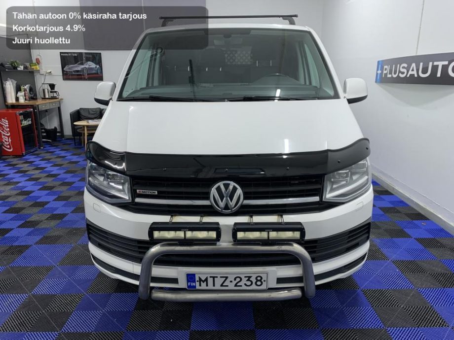 Volkswagen Transporter - 2.0TDI 150hv Neliveto Sis. ALV Pitkä ja Matala Automaatti - Image 2