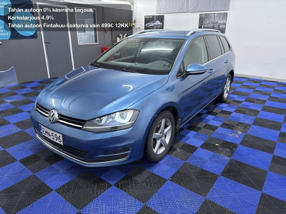 Volkswagen Golf - 1.4 Turbo 122hv Highline Farmari Automaatti - Image 6