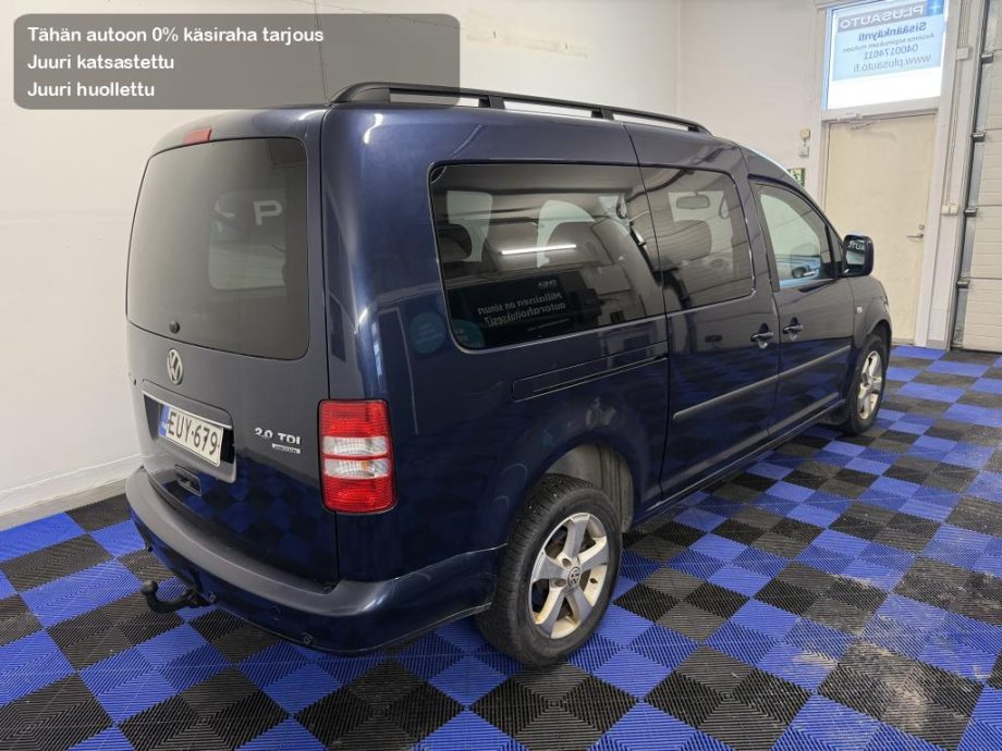 Volkswagen Caddy Maxi - 2.0 TDI 140hv 7-Hlö 4-Motion Neliveto Automaatti - Image 4