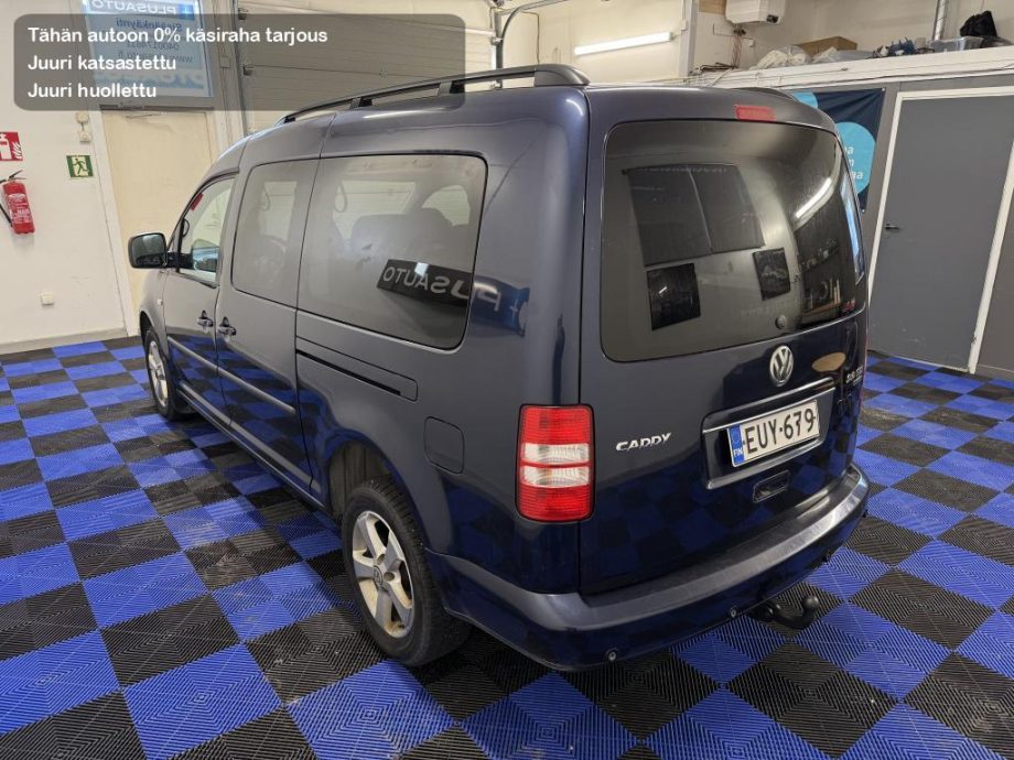 Volkswagen Caddy Maxi - 2.0 TDI 140hv 7-Hlö 4-Motion Neliveto Automaatti - Image 5