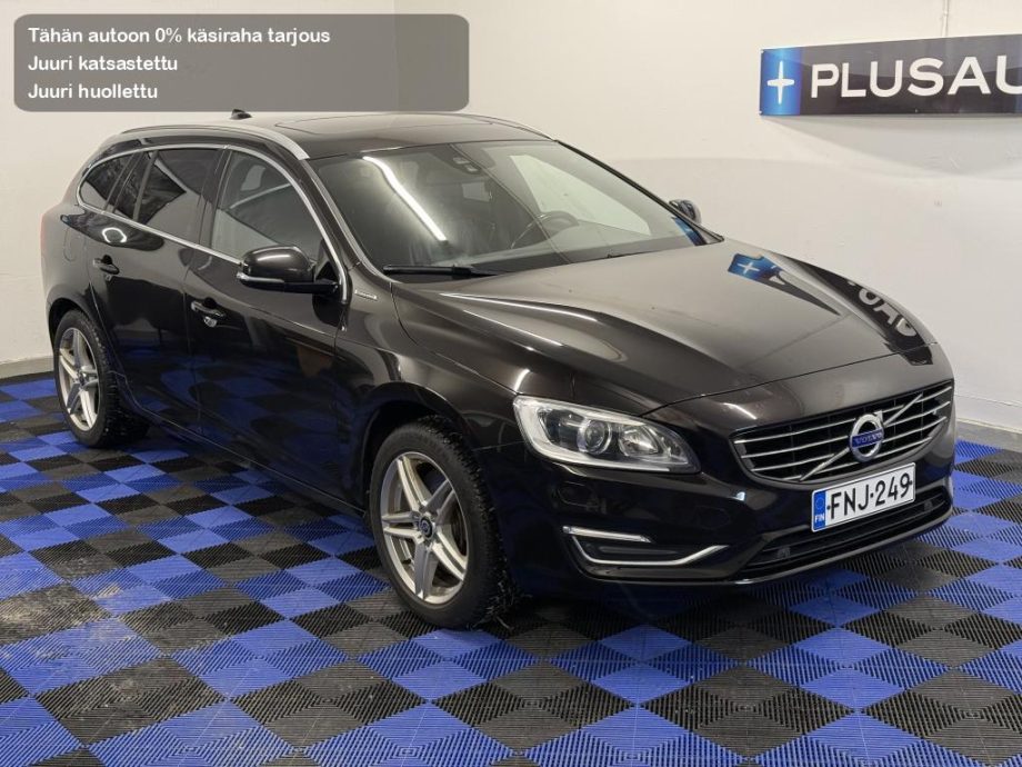 Volvo V60 - 2.4 D6 215hv AWD Summum Plug in hybrid Automaatti