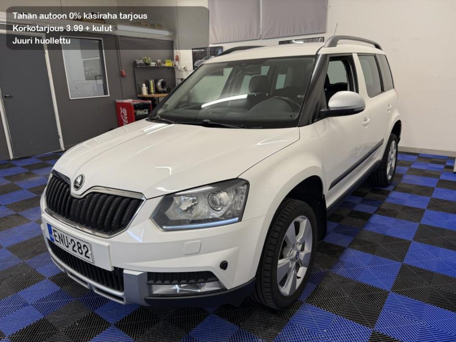 Skoda Yeti - 2.0 TDI 150hv Outdoor Elegance Neliveto Manuaali - Image 7
